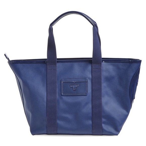 TORY BURCH Beach Tote bright navy Blue Bag Resort - Picture 3 of 11